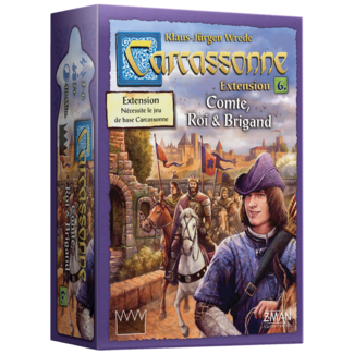Z-Man Carcassonne : Comte, Roi & Brigand - extension 6 [French]