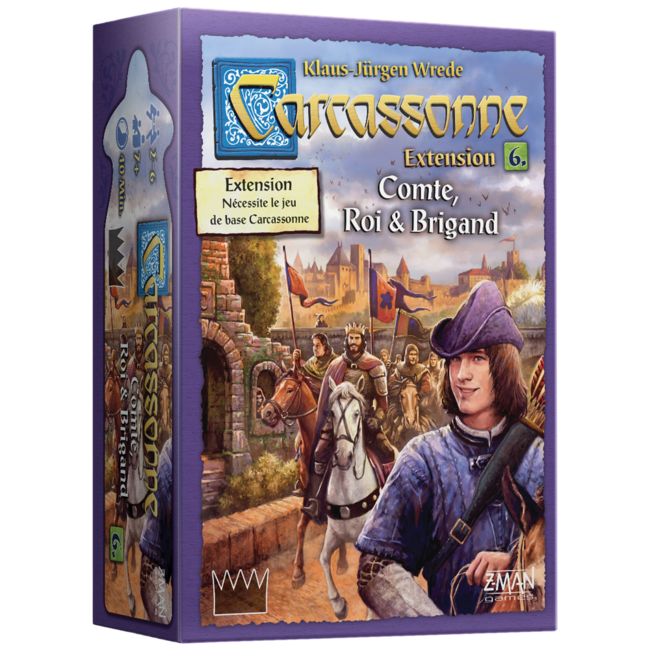 Carcassonne : Comte, Roi & Brigand - extension 6 [French]