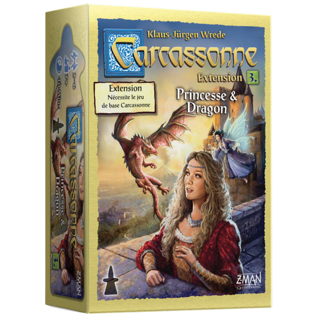 Carcassonne : Princesse & Dragon - extension 3 [French]