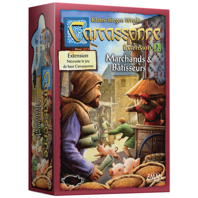 Carcassonne : Marchands & Bâtisseurs - extension 2 [French]