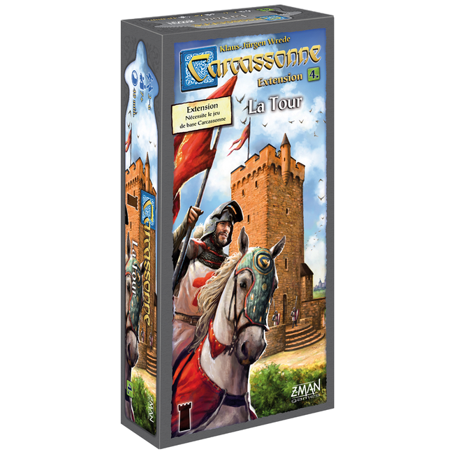 Z-Man Carcassonne : La tour - extension 4 [français]