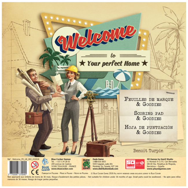 Welcome : Feuilles de marque & Goodies [multilingue]