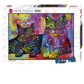 Heye Jolly Pets - Devoted 2 Cats (1000 pieces)