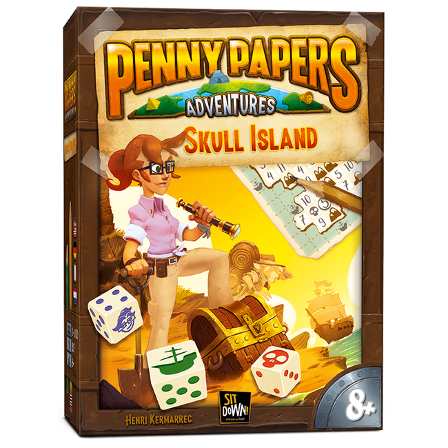 Sit Down ! Penny Papers Adventures - Skull Island [Multi]