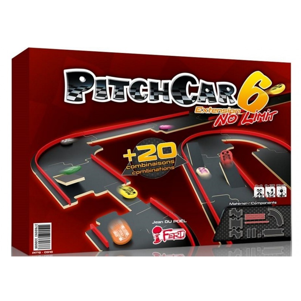 Pitch Car Extension 6 No Limit [multilingue] Jeux de société