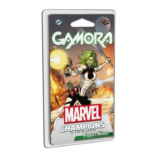 Fantasy Flight Games Marvel Champions (JCE) : Paquet Héros - Gamora [French]