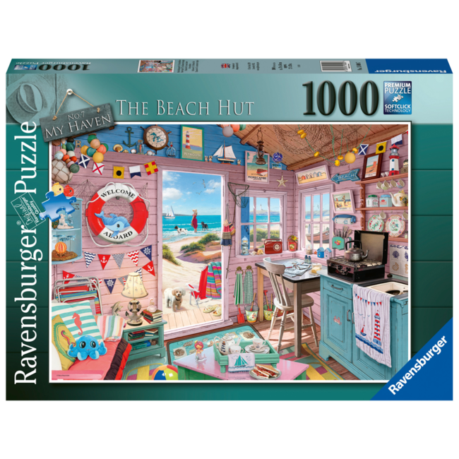 Ravensburger My Haven - The Beach Hut (1000 pieces)