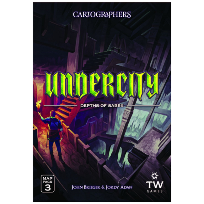 Thunderworks Games Cartographers : Map Pack 3 - Undercity [English]
