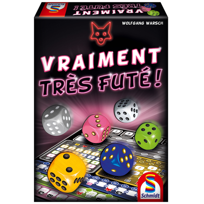 Très futé à la puissance 3, jeu de roll and write (lancez les dés et  écrivez), de la série des Très futé.