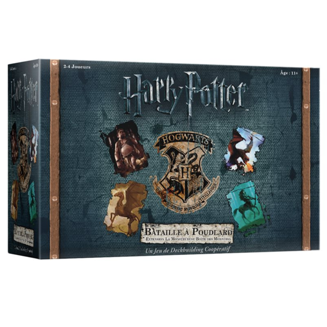 USAopoly Harry Potter - Bataille à Poudlard : La monstrueuse boite des monstres [French]