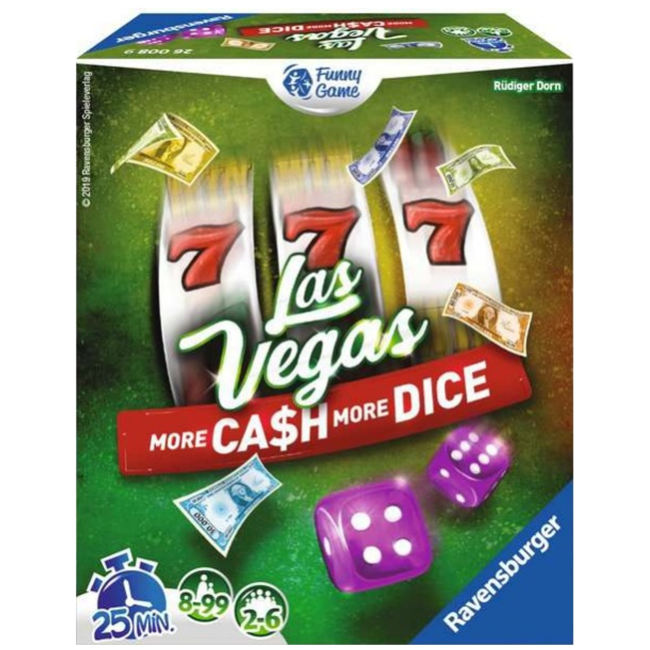 Ravensburger Las Vegas : More Ca$h More Dice [French]