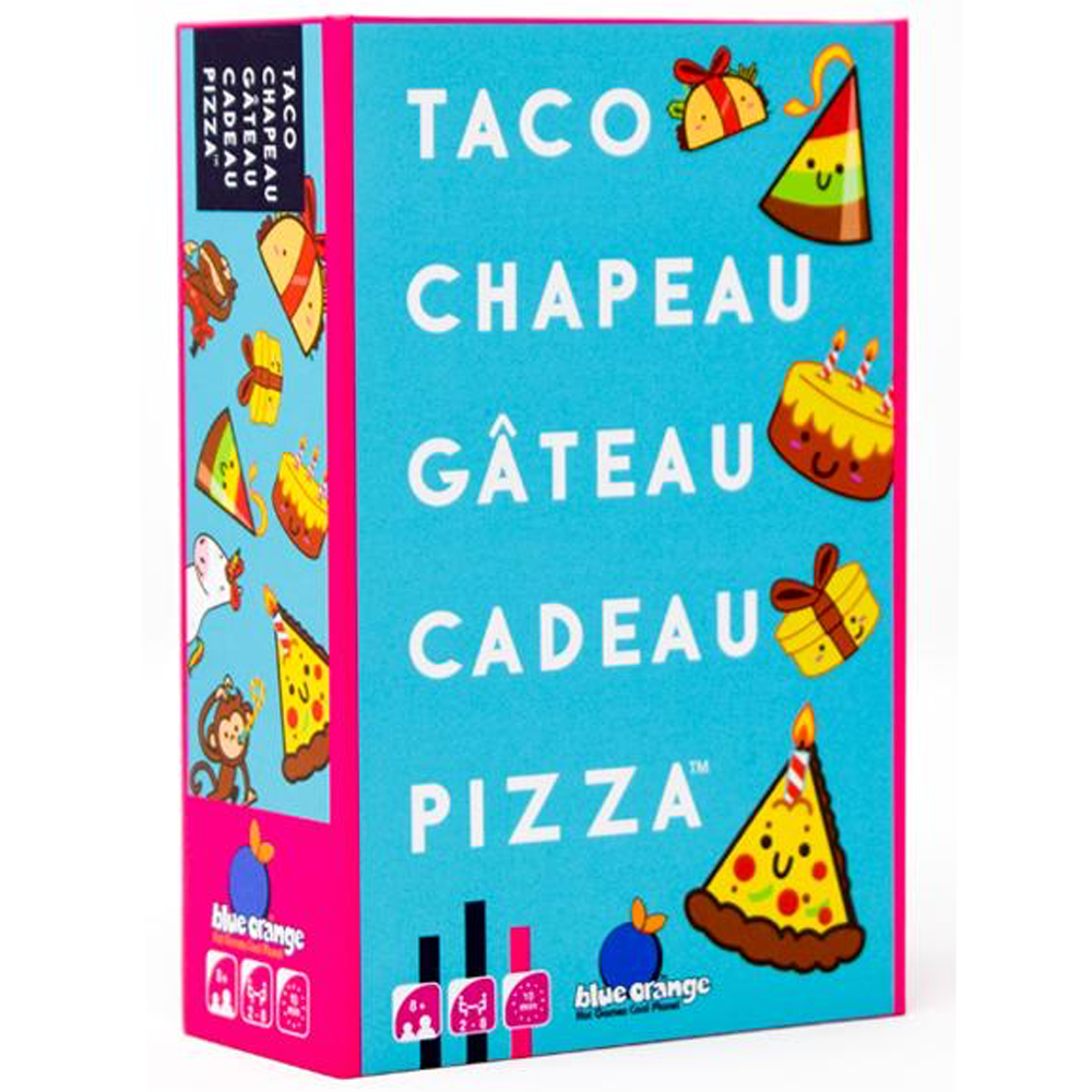 Taco Chapeau Gâteau Cadeau Pizza: jeu de société