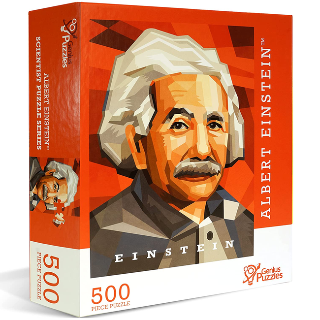 Genius Puzzles Scientist Puzzle Series - Albert Einstein (500 pieces)