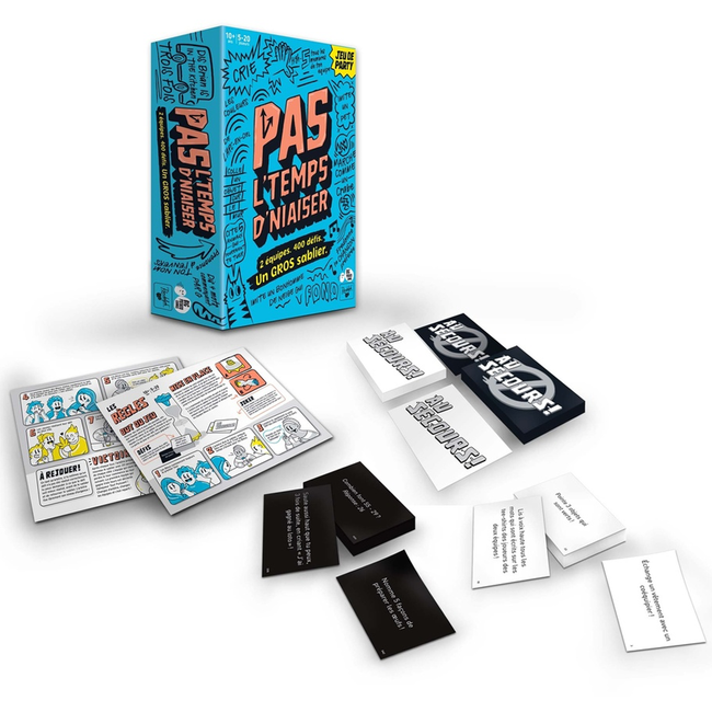 Pas l'temps d'niaiser [French]