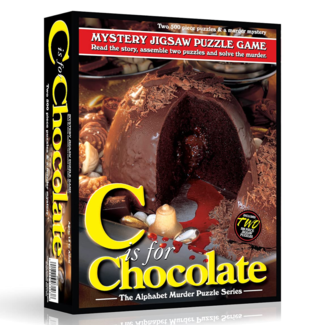 TDC Puzzles Mystery Jiggsaw Puzzle - C is for Chocolate (2 x 500 pieces) [English]