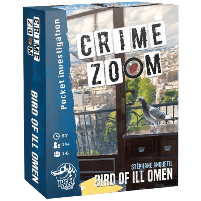 Lucky Duck Games Crime Zoom (2) - Bird of Ill Omen [English]