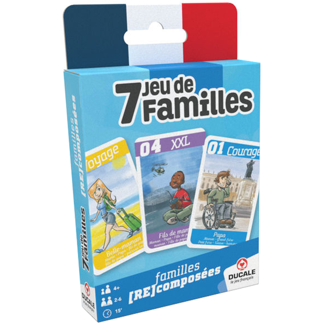 France Cartes Jeu de 7 familles - Familles (RE)composées [French]