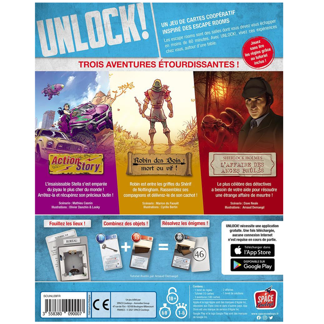 Unlock ! (9) - Legendary Adventures [French]