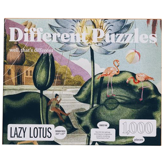 Different Puzzles Lazy Lotus (1000 pieces)