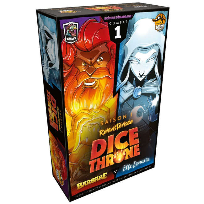 Dice Throne - Saison 1 (1) - Barbares Vs Elfes lunaires [French]