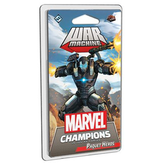 Fantasy Flight Games Marvel Champions (JCE) : Paquet Héros - Warmachine [French]