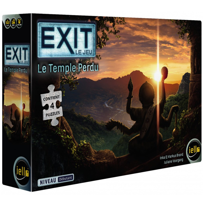 Exit - Le temple perdu (contient 4 puzzles) [French]