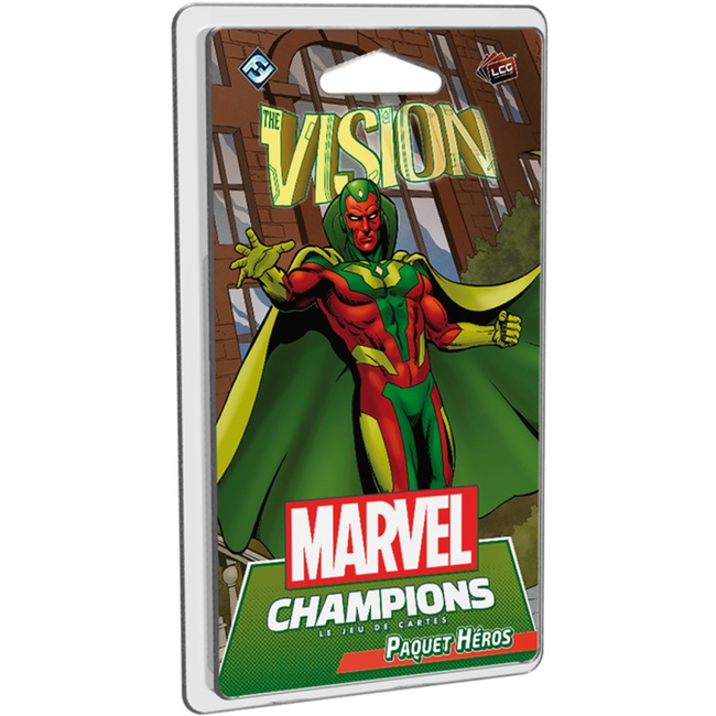 Fantasy Flight Games Marvel Champions (JCE) : Paquet Héros - Vision [français]