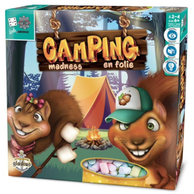 Gladius Camping en folie - Ludo & Méninge [multilingue]