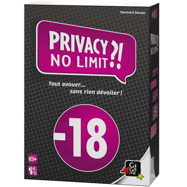 Gigamic Privacy ?! - No limit (nouvelle édition) [français]