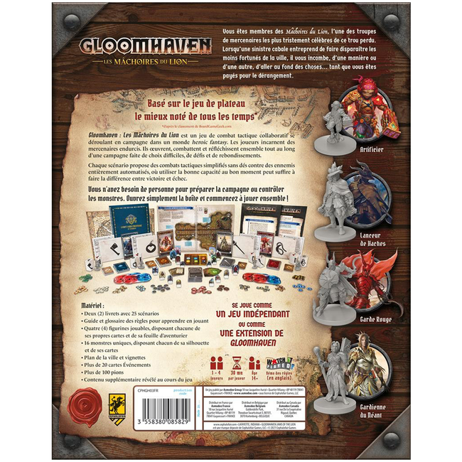 Gloomhaven - Les mâchoires du lion [français]