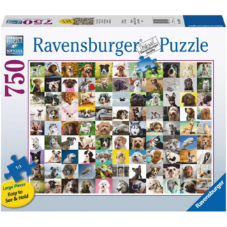 Ravensburger 99 Lovable Dogs - Large (750 pieces)