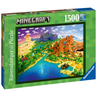 Ravensburger Le Monde de Minecraft (1500 pièces)