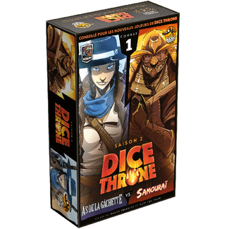 Lucky Duck Games Dice Throne - Saison 2 (1) - As de la gâchette Vs Samurai [French]