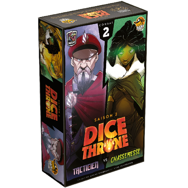 Dice Throne - Saison 2 (2) - Tacticien Vs Chasseresse [français]