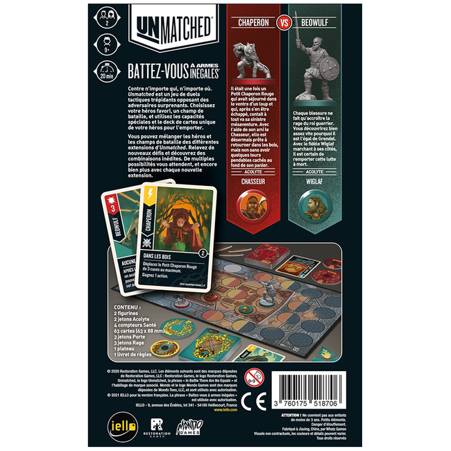 Unmatched - Petit chaperon rouge VS Beowulf [français]