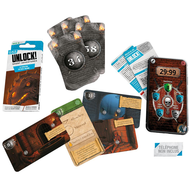 Unlock ! - Short Adventure (4) - Le donjon de Doo-Araan [français]