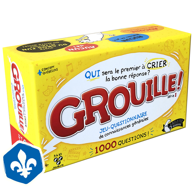 La belette moqueuse Grouille! [French]