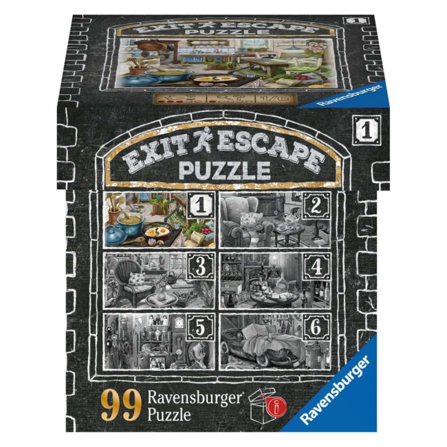 Ravensburger Escape Puzzle - Kitchen (99 pieces) [Multi]