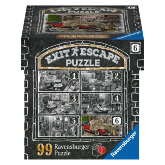 Ravensburger Escape Puzzle - Le garage du manoir (99 pièces) [multilingue]