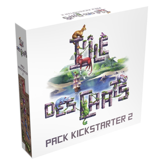 Lucky Duck Games Île des chats (l') : Pack Kickstarter 2 [French]