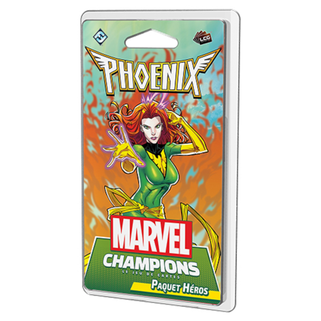Fantasy Flight Games Marvel Champions (JCE) : Paquet Héros - Phoenix [French]