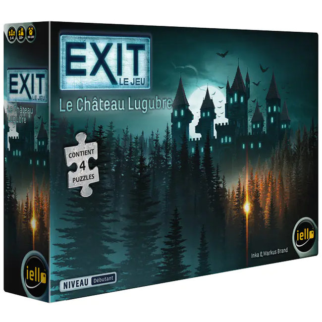 Exit - Le château lugubre (contient 4 puzzles) [français]