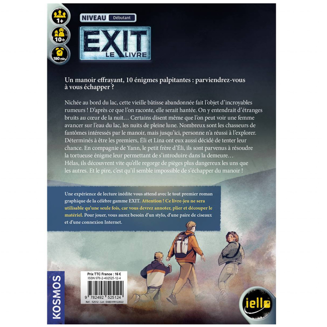 Exit - Le roman graphique - La dame de la brume [français]