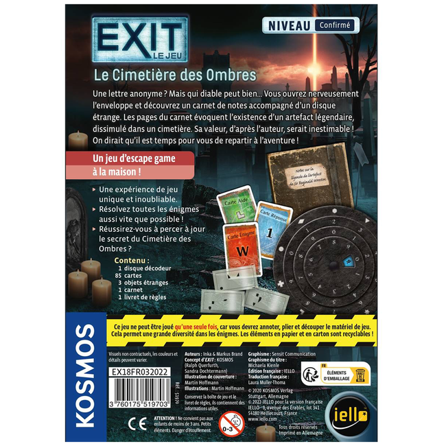 Exit (18) - Le Cimetière des Ombres [French]