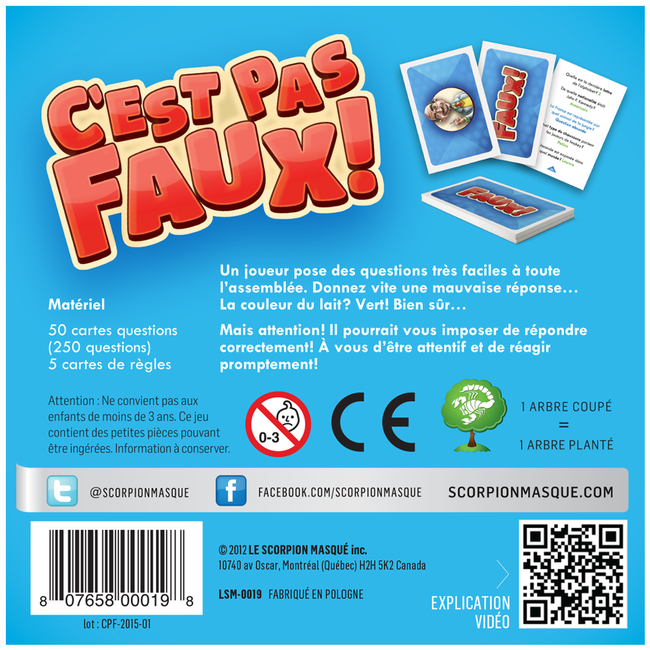 C'est pas faux ! [français]