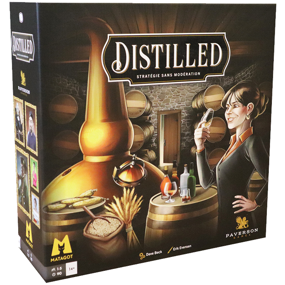 Distilled [French]  Board Games - Boutique La Revanche