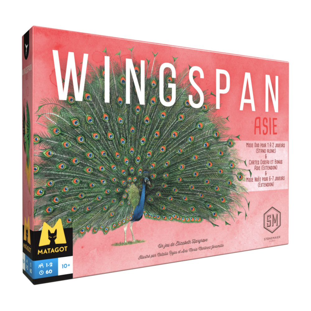 Wingspan : Extension Asie [français] | Jeux de société - Boutique La ...