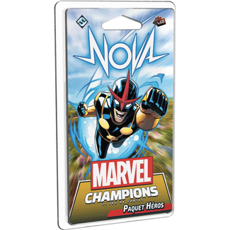 Fantasy Flight Games Marvel Champions (JCE) : Paquet Héros - Nova [French]