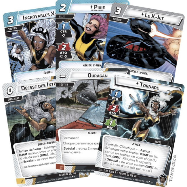 Marvel Champions (JCE) : Paquet Héros - Storm [French]