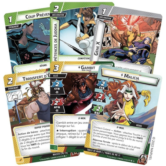 Marvel Champions (JCE) : Paquet Héros - Rogue [français]